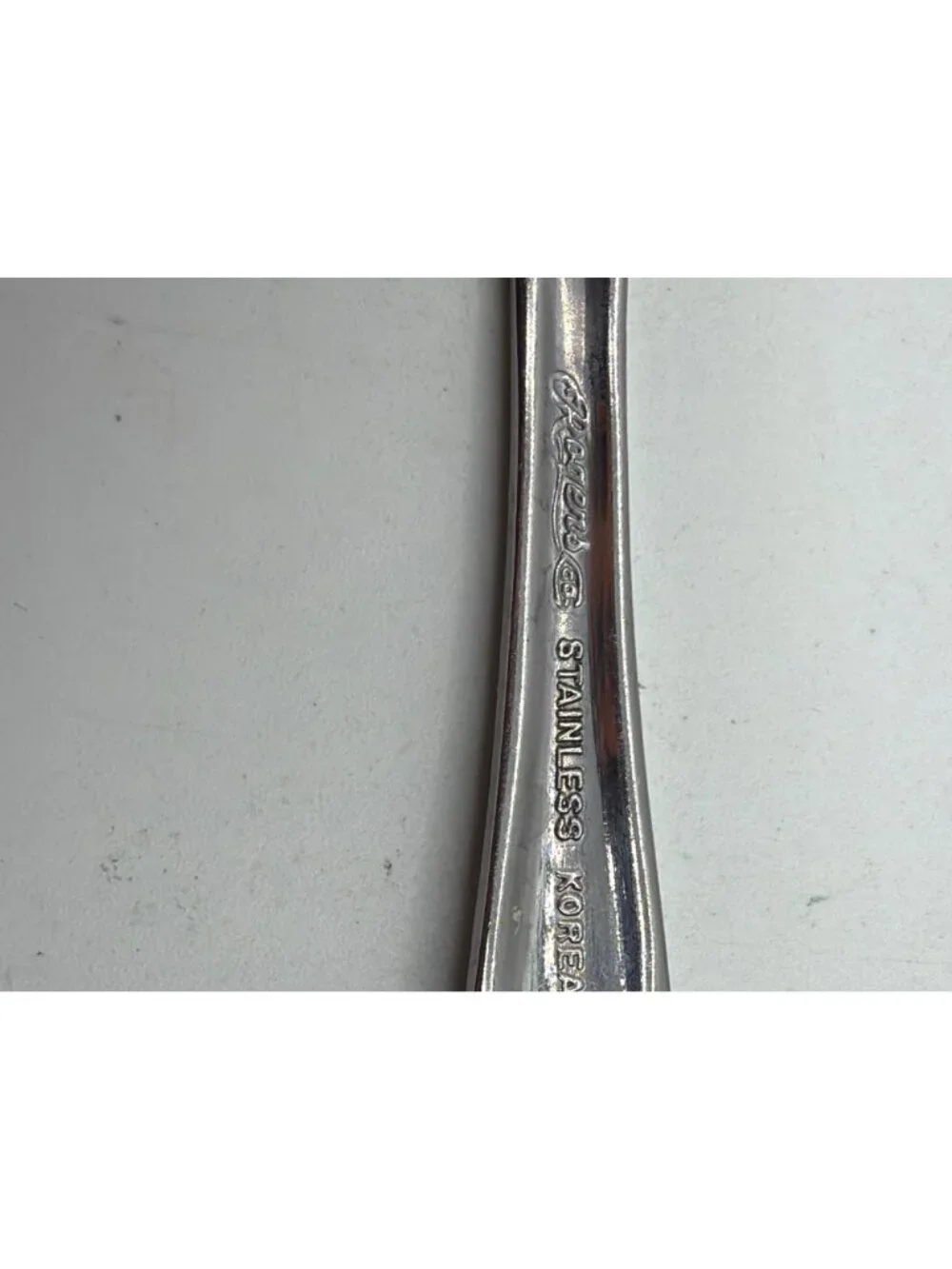 1847 Rogers Bros Stainless Steel spoons Floral Pattern Set Of 8 Vintage Flatware